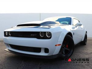 Dodge Challenger Demon Cowl-Style - Carbon Fiber Hood Dodge Challenger Demon Cowl-Style - Carbon Fiber Hood